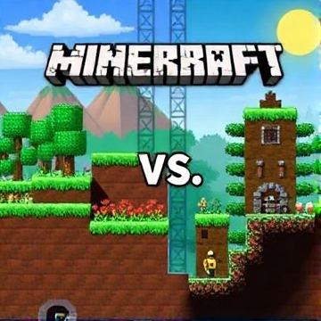 Terraria vs Minecraft-cuentaendecadencia1914-AI-singing