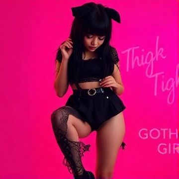 Thick Thigh Goth Girls-blikkest-AI-singing