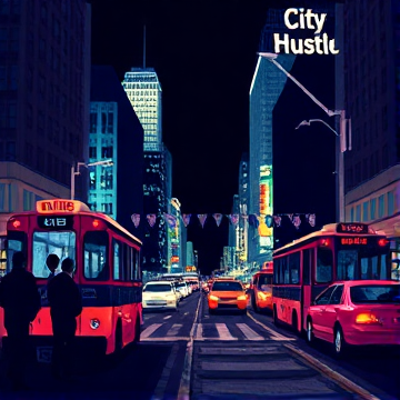 The City Hustle-uddipt.com-AI-singing