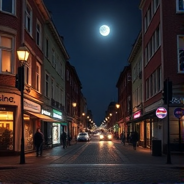 Nachts auf der Straße-neusilas-AI-singing