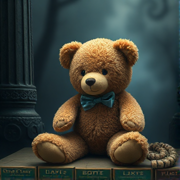 Lonely Teddy Bear-362898421-AI-singing