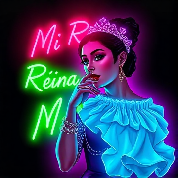 Mi Reina de Neon- Artigas Entertainment Music-Yordan-AI-singing