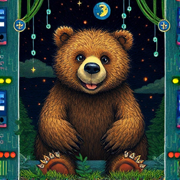 Drizzly Bear-hardik106pandey-AI-singing