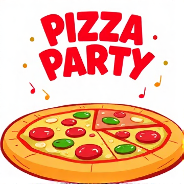 Pizza Party-melissa12pm-AI-singing